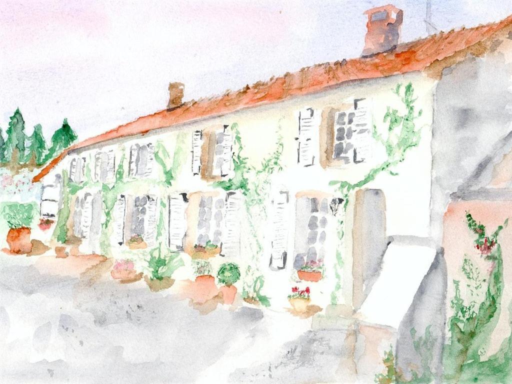 Au Pre Du Moulin Bed and Breakfast Clamanges Eksteriør billede