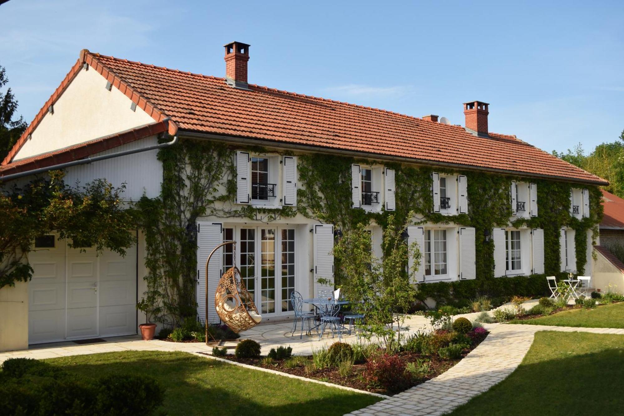 Au Pre Du Moulin Bed and Breakfast Clamanges Eksteriør billede